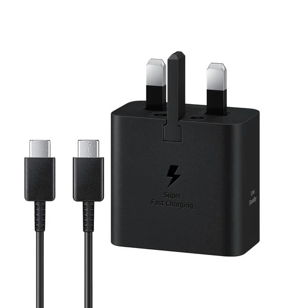 Original Samsung 25W Super Fast Charger with 1 m USB‑C Cable